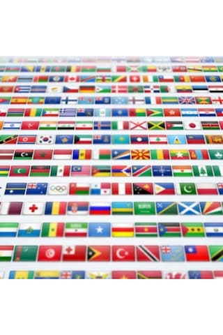 Bulgaristan Bulgar Bayrağı Iğneli Ufak Yaka Rozeti Altın Kaplama Zeminli Kadın Erkek Parlak Rozet Çok Renkli
