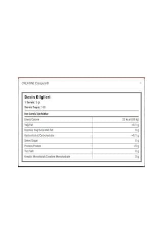 Hardline Creatine Kreatin Creapure 500 Gr