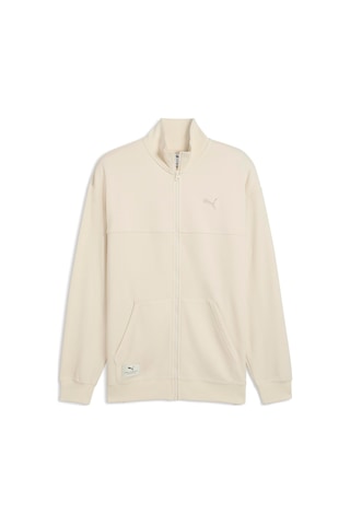 Puma Class Track Jacket Erkek Yetişkin Ceket Krem