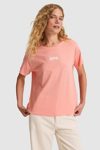 U.S. Polo Assn. U.s. Polo Assn. Kadın Mercan Tişört 50323530-vr204 Coral