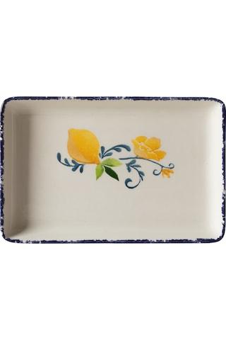 Mudo Home Limon Sunum Tabağı 27x17cm Çok Renkli