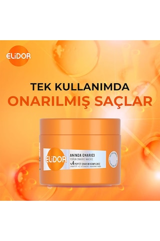 Elidor Anında Onarıcı Yoğun Onarıcı Saç Maskesi 2 x 220 ML