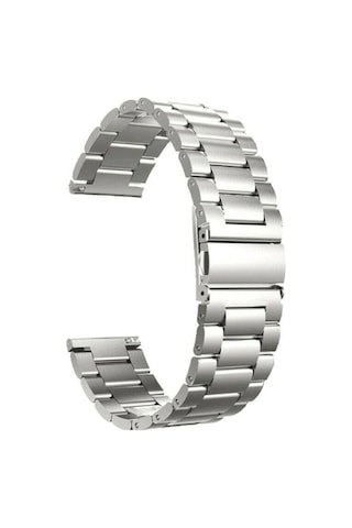 Samsung Uyumlu Galaxy Watch 3 45Mm Paslanmaz Metal Kordon