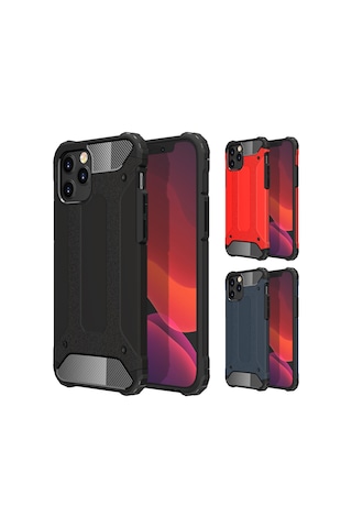 FitCase Apple Uyumlu iPhone 11 Pro Zırh Tank Tam Koruma Arka Kapak