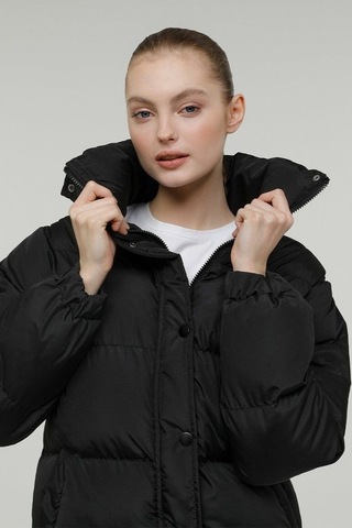 Kinetix Serena Coat 2pr Kadın Uzun Kaban W-sn2060-siyah Siyah