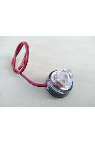 Yuvarlak Led Lamba 3cm Mavi Aydınlatma Ledi Boncuk Led Alarm Led