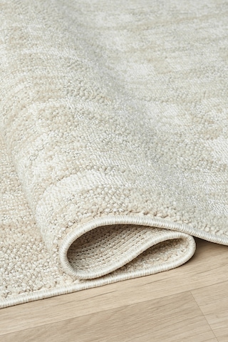 Mariesse Home Wool Serisi Bukleli Yumuşak Dokulu İskandinav Dokuma Halı 1085-krem