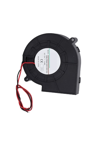 Padalink 12v 2.4a Çift Topaklı Turbin Blower, Yüksek Hızlı Soğutma Fanı, Yüksek Hava Akımı, 4800 Rpm, Endüstriyel Kabinler İçin Çok Renkli