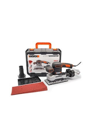 Worx Wx642.1 270watt Profesyonel Devir Ayarlı Titreşimli Zımpara Fr Wx642.1