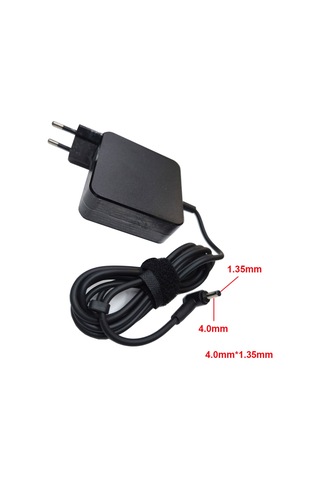 Asus İle Uyumlu 19v 3.42a Notebook Adaptörü 4.0mm 1.35mm Uçlu Adaptörü