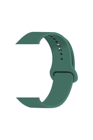 Watch Kordon 2 3 4 5 Seri 42-44 Mm Silikon Kordon Kayış-yeşil