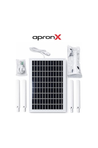 Apronx APX-SR415 Wireless 4G Solar Modem 15w 10/12 Kullanıcı