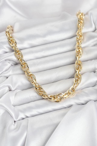 Znv Zenvia Mey İthalat Cm Kalın Burgu Model Gold Renk 60 Cm Kadın Kolye Znv2025 Cmn Altın