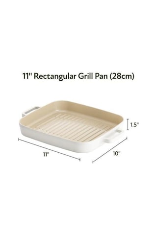 Neoflam Fika Dikdörtgen Grill Tava 28 Cm
