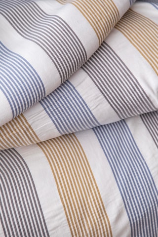 Apricitas Home Kasablanka Çift Kişilik Yatak Örtüsü Takımı Mavi - Beyaz