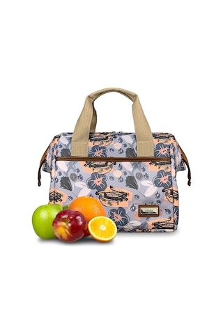 Stylo Thermo Beach Bag Çiçek Çok Renkli
