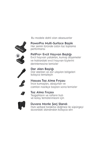 Electrolux EP71AB14UG Ultimate 700 Cordless Cleaner 14.4 V Dikey Şarjlı Süpürge