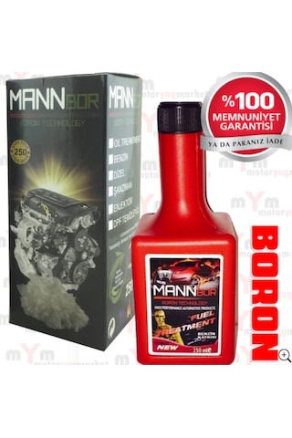 Mannbor Nano Teknolojili Benzin Yakıt Katkısı 250M
