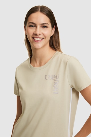 U.s. Polo Assn. Kadın Açık Haki Tişört 50323476-vr183 Acık Hakı