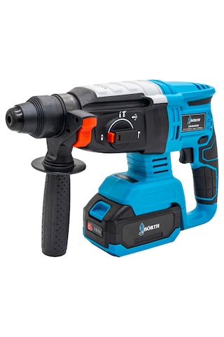 Börth BRTH0008 Hilti + Taşlama + Somun Sıkma + Vidalama Akülü 4'lü Set