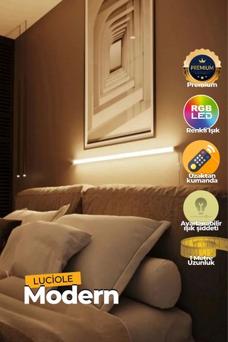 Onerous 1 M Pembe Led Led Işık, Uzaktan Kumandalı, Yapışkanlı 21846497