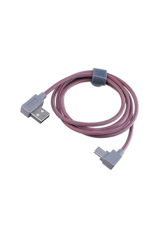 Trendooze Homyl 1 Metre 3.3 Ft Usb Type-c Sincronizasyon Şarj Cihazı Altın-gül Tarif Edildiği Gibi