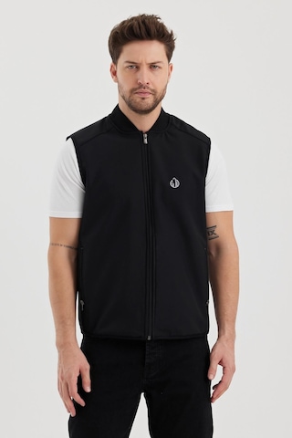 Alexandergardi Alexandergardı Dar Kesim İçi Polar Su İtici Softshell Kumaş Yelek Unı-ylk03 001
