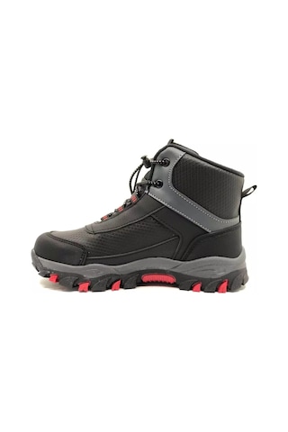 Cool Alfa Siyah-kırmızı Kauçuk Taban Kaymaz Erkek Çocuk Outdoor Bot 001