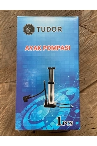 Tudor Ayak Pompası Lastik Şişirme Pompası Hava Basma Pompa