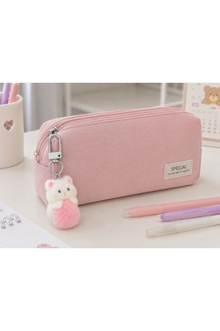 Mimi Peluş Kedi Charm Anahtarlık Sevimli Mini Çanta Aksesuarı Hediye