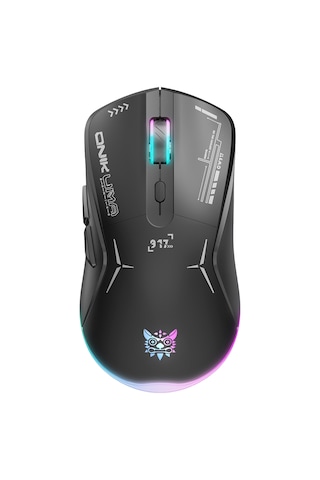 Onıkuma Cw917 Black Rgb Kablosuz Simetrik Gaming Mouse