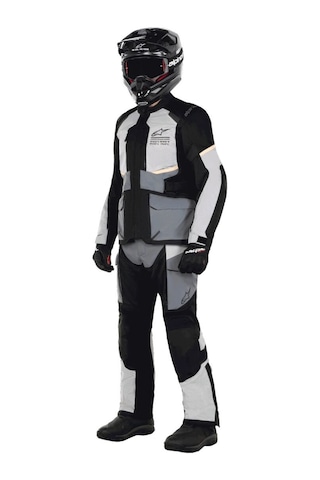Alpinestars Andes Air Drystar Korumalı Motosiklet Pantolonu Siyah Gri