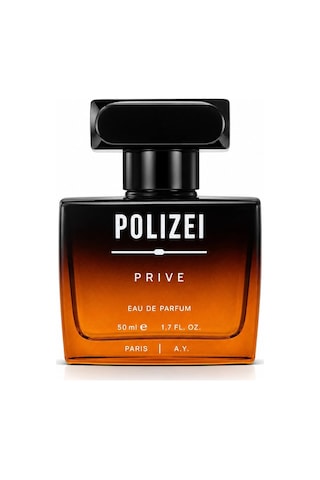 Polizei Prive Erkek Parfüm 50 Ml Edp Kalıcı Maskülen Amber Odunsu Koku Diğer