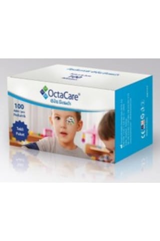 Octacare Pediatrik Erkek Çocuk Göz Kapama Pedi 5 CM x 6.2 CM