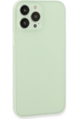 Apple Uyumlu iPhone 13 Pro Max Kılıf Puma Silikon - Açık Yeşil,