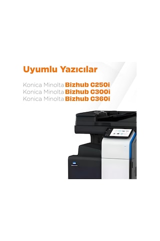 Konica Minolta Bizhub C250i Uyumlu Uyumlu Drum Ünitesi Takım/ Dr-316 / Tmx-c250i