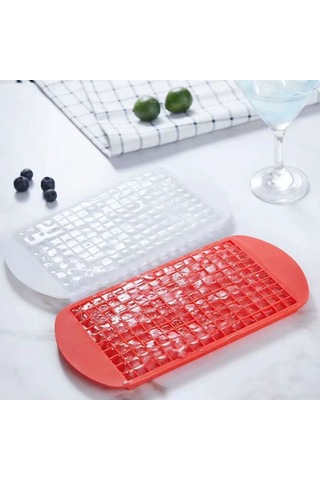 Büro Ev Ofis Buzdolabı İçin 160 Bölmeli Kalıp Silikon Mini Küp Buzluk Sunum Buz Kalıbı Diğer