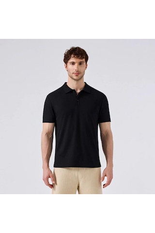 Ellesse 6sm5003-bk Polo Yaka Erkek T-shirt - Siyah Siyah