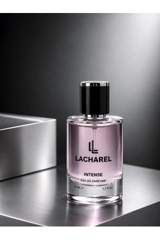 Lacharel Intense Eau De Parfum 50 Ml Baharatlı İris Ve Vanilya Notalı Yoğun Parfüm Ferah