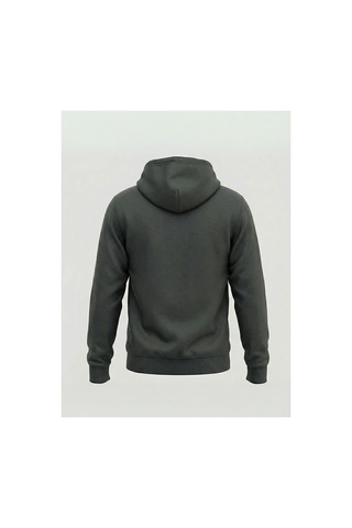 North Whiskers Mini Geyik Boynuzu Baskılı Unisex Antrasit Hoodie Antrasit - 827323213 Antrasit - 827323213 Antrasit