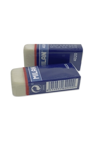 Milan Soft Synthetıc 4020 Silgi Blister - 2li