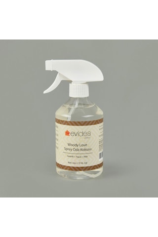 Evidea Deco Woody Love Sprey Oda Kokusu - Şeffaf - 500 Ml Sedir Ağacı