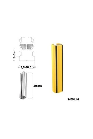 Puffyguard U Tipi Raf Ayak Koruyucu Yeni Tip 40 Cm - Medium A: 9,5cm - 10,5 Cm B: 3 Cm - 5 Cm