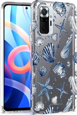Ceptecepnet Redmi Note 12 Pro 4g İle Uyumlu Özel Tasarım Baskılı Kamera Korumalı Şeffaf Telefon Kılıfı 5