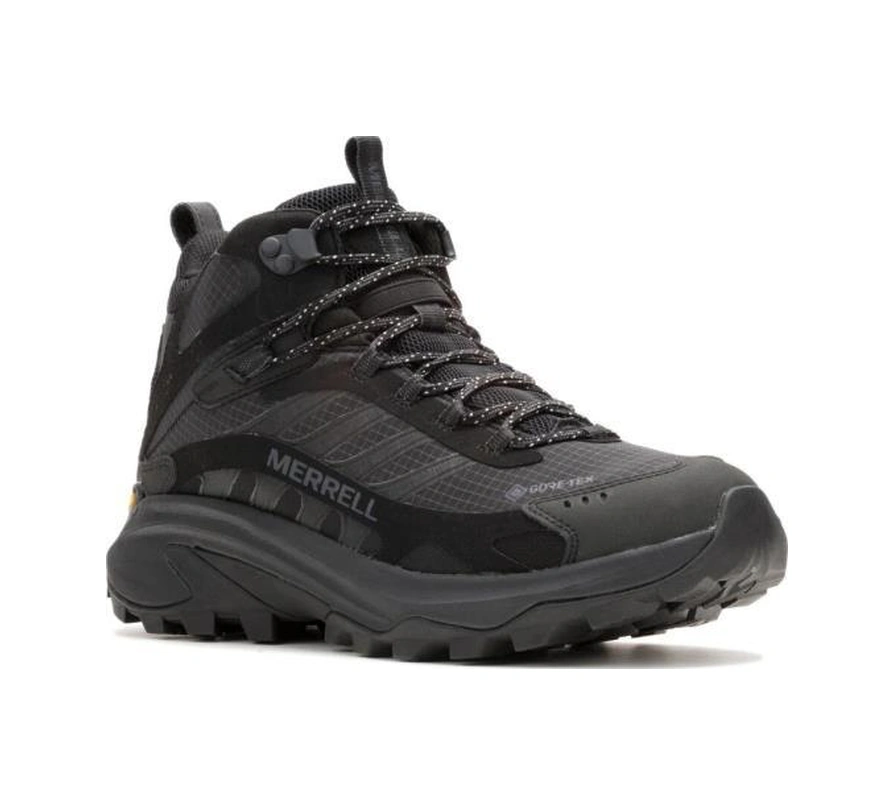 Merrell Moab Speed 2 Mıd Gtx J037501 Black Su Geçirmez Erkek Bot Siyah
