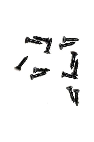 100 Adet 9,5 mm Mini Hobi Vidası Siyah