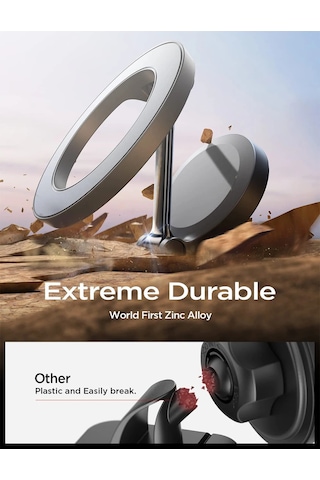 Metal Magsafe Manyetik Araç İçi Telefon Tutucu