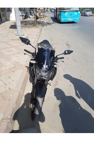 Kawasakı Z300 Double Cam Koyu Füme Zeus 38Cm