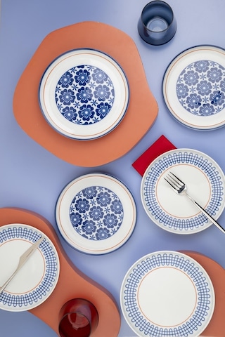 Kütahya Porselen Moderna 6 Kişilik 19 Cm Pasta Takımı Sofia