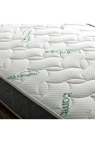 Babyhopeankara 150X190 Heyner Shadow Ultra Lüx Bamboo Çift Kişilik Yaylı Yatak